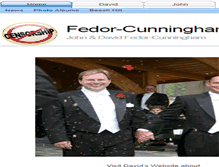 Tablet Screenshot of fedor-cunningham.com
